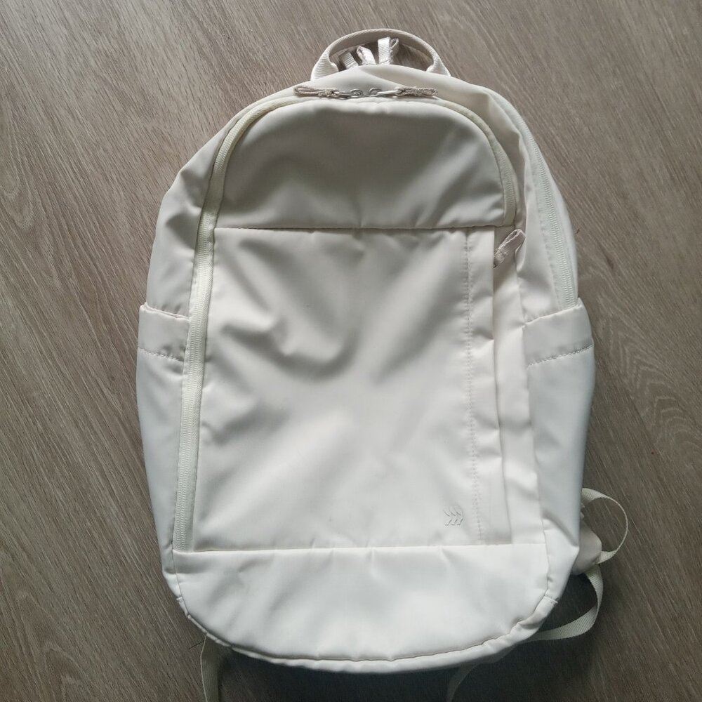 NEW Cream Ivory All in motion Athletic Sporty Backpack